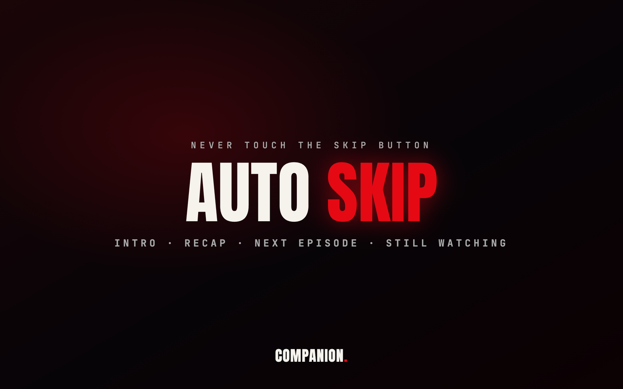 Picture in picture and auto-skip controls